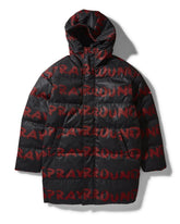 SG GRAFFITI PUFFER JACKET BLACK